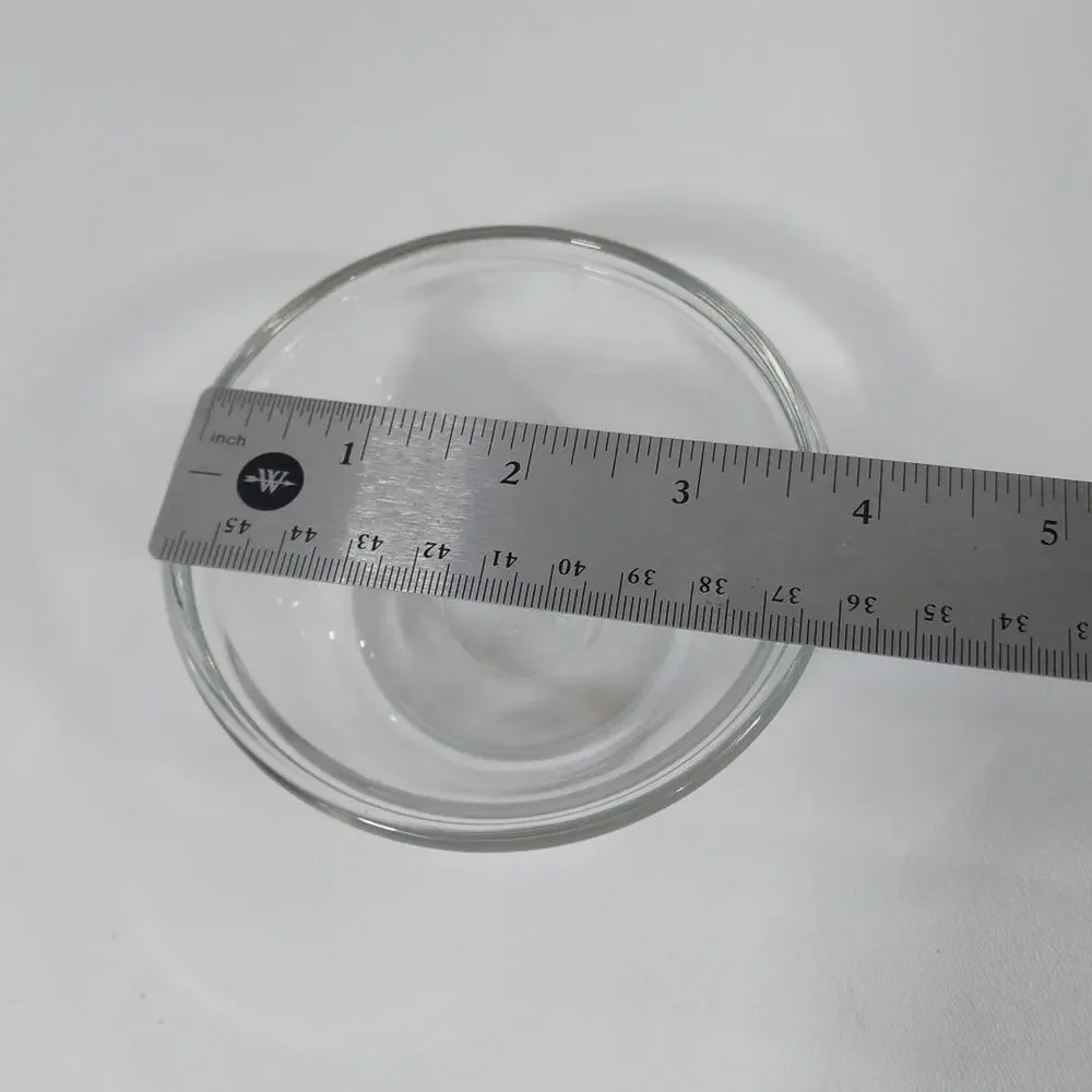 Anchor Hocking 6 oz 177 ml Custard Cup Bowls Clear Made‎ in the USA